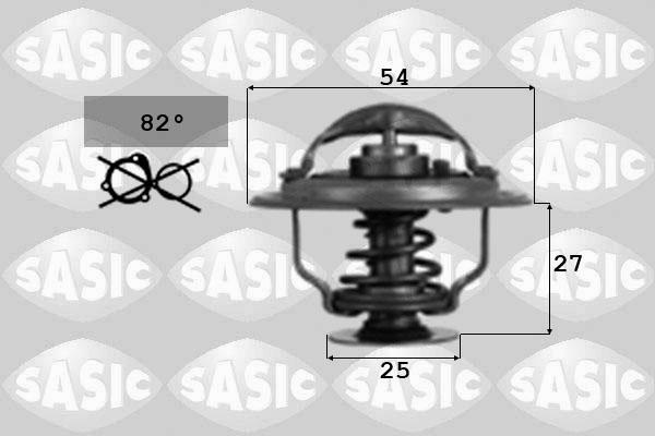 Sasic 3381901 - Termostats, Dzesēšanas šķidrums ps1.lv