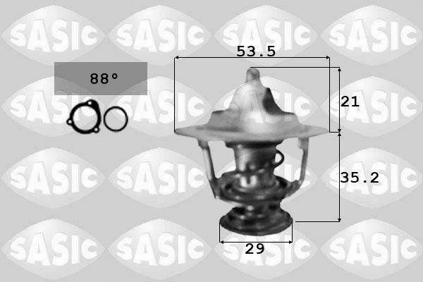 Sasic 3381031 - Termostats, Dzesēšanas šķidrums ps1.lv