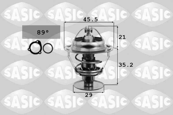 Sasic 3381211 - Termostats, Dzesēšanas šķidrums ps1.lv