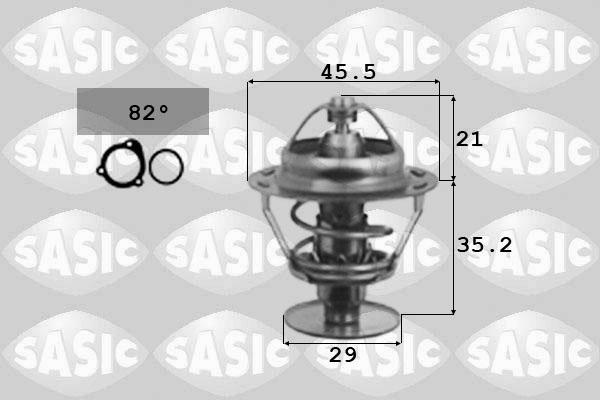 Sasic 3371541 - Termostats, Dzesēšanas šķidrums ps1.lv