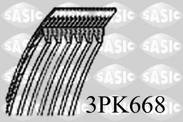 Sasic 3PK668 - Ķīļrievu siksna ps1.lv