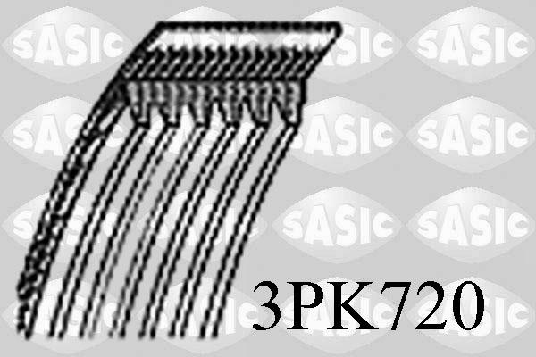 Sasic 3PK720 - Ķīļrievu siksna ps1.lv