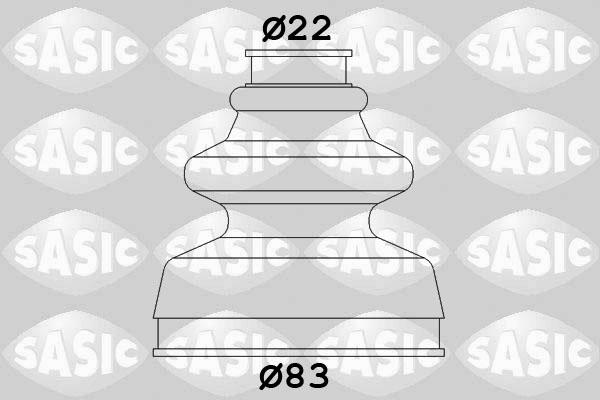 Sasic 2933653 - Putekļusargs, Piedziņas vārpsta ps1.lv