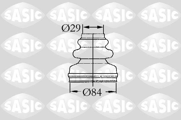 Sasic 2873853 - Putekļusargs, Piedziņas vārpsta ps1.lv