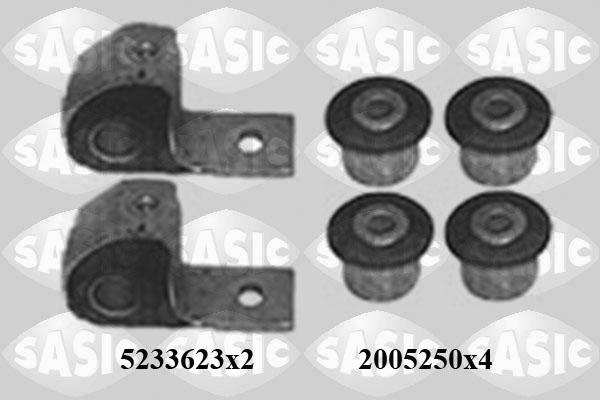 Sasic 7960001 - Remkomplekts, Neatk. balstiekārtas šķērssvira ps1.lv