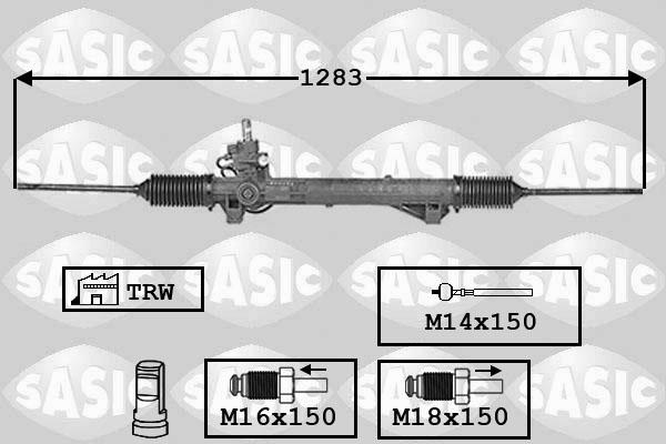 Sasic 7006093 - Stūres mehānisms ps1.lv