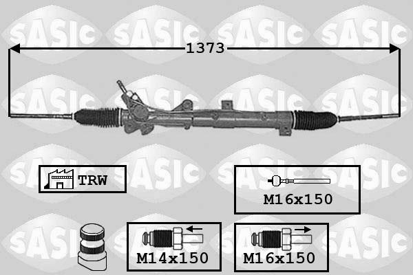 Sasic 7006051 - Stūres mehānisms ps1.lv