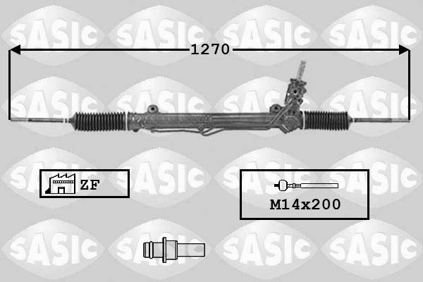 Sasic 7006067 - Stūres mehānisms ps1.lv