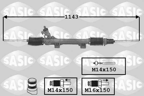 Sasic 7006081 - Stūres mehānisms ps1.lv