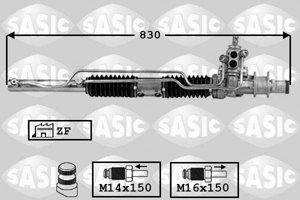 Sasic 7006072 - Stūres mehānisms ps1.lv