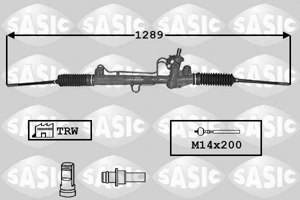 Sasic 7006175 - Stūres mehānisms ps1.lv