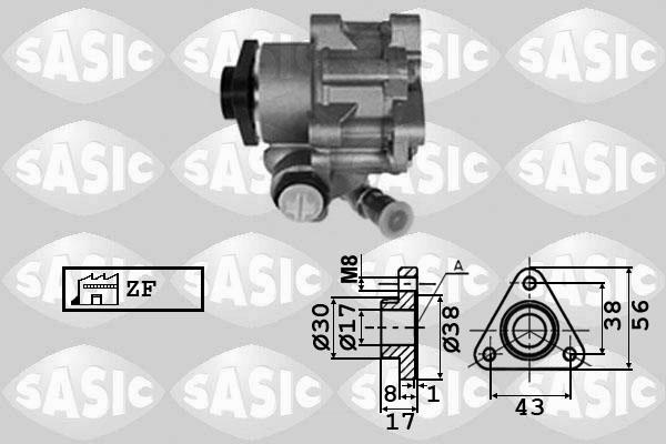 Sasic 7076058 - Hidrosūknis, Stūres iekārta ps1.lv