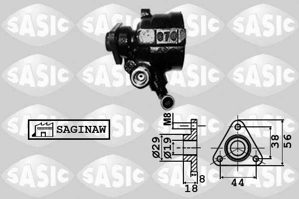 Sasic 7076005 - Hidrosūknis, Stūres iekārta ps1.lv