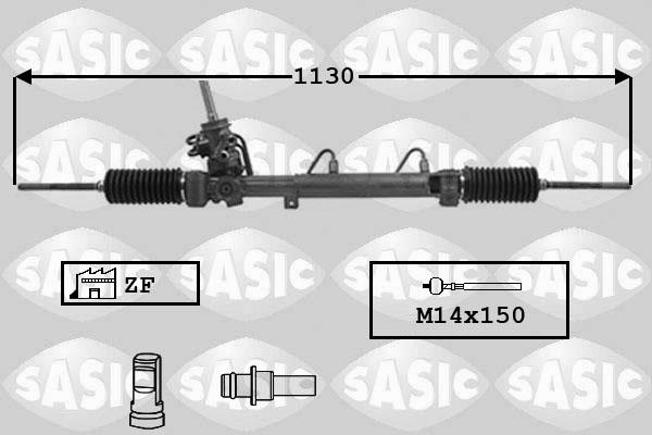 Sasic 7176033 - Stūres mehānisms ps1.lv