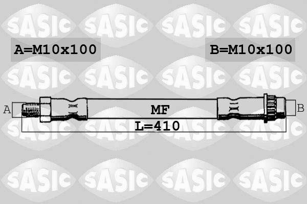 Sasic SBH4095 - Bremžu šļūtene ps1.lv