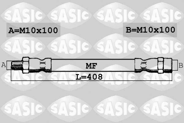 Sasic SBH6391 - Bremžu šļūtene ps1.lv