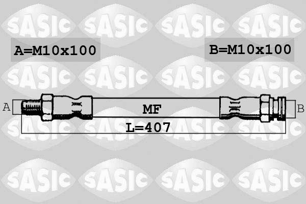 Sasic SBH6312 - Bremžu šļūtene ps1.lv