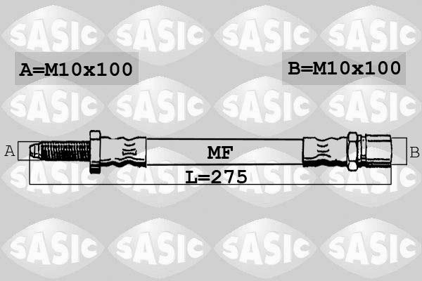 Sasic SBH6322 - Bremžu šļūtene ps1.lv