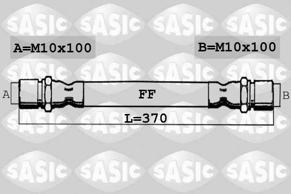 Sasic SBH6370 - Bremžu šļūtene ps1.lv