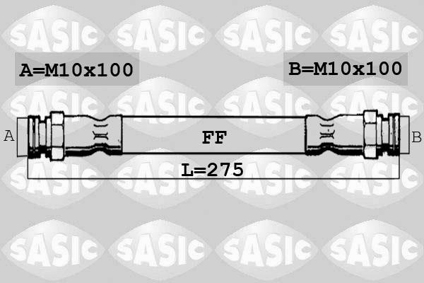 Sasic SBH0152 - Bremžu šļūtene ps1.lv