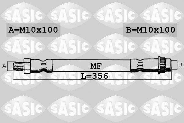 Sasic SBH0134 - Bremžu šļūtene ps1.lv