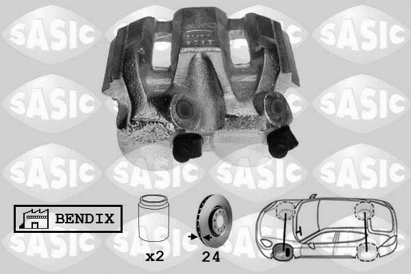 Sasic SCA4026 - Bremžu suports ps1.lv