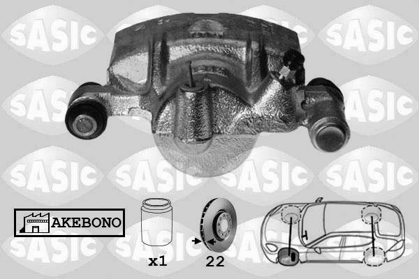 Sasic SCA6584 - Bremžu suports ps1.lv