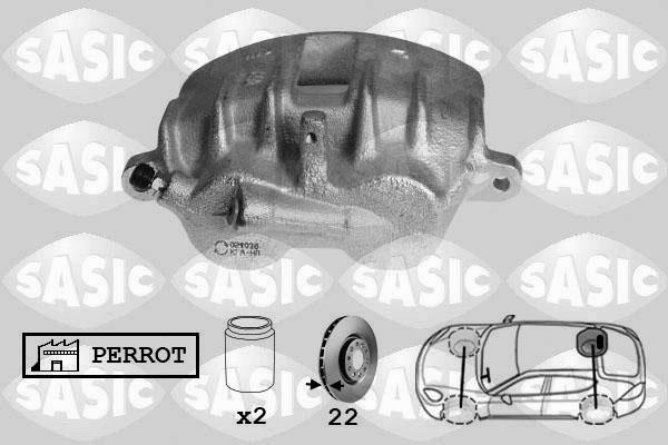 Sasic SCA6583 - Bremžu suports ps1.lv