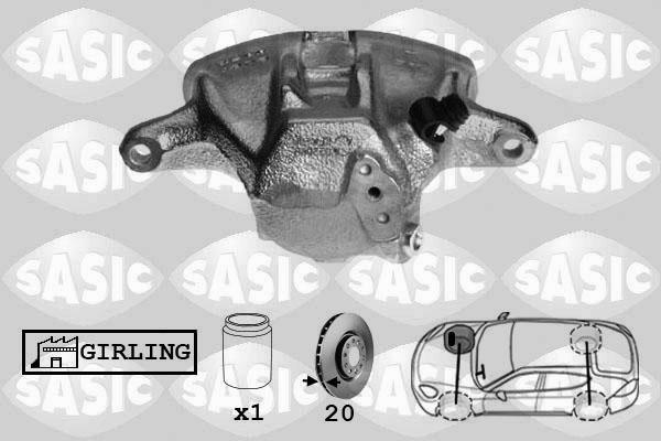 Sasic SCA6017 - Bremžu suports ps1.lv