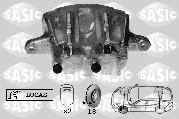 Sasic SCA0062 - Bremžu suports ps1.lv