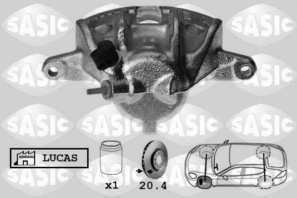 Sasic SCA0088 - Bremžu suports ps1.lv