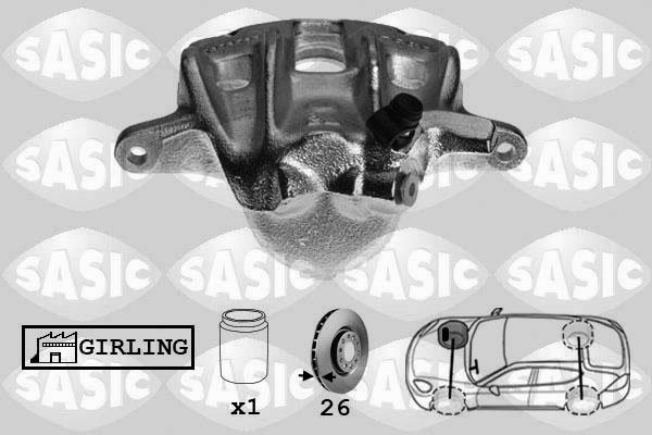 Sasic SCA0077 - Bremžu suports ps1.lv