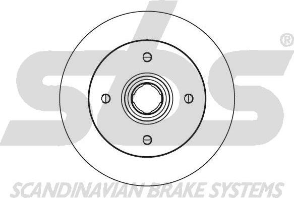 SBS 1815203206 - Bremžu diski ps1.lv