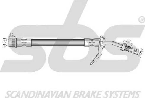 SBS 1330.853670 - Bremžu šļūtene ps1.lv