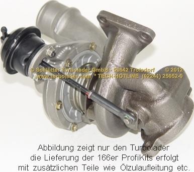 Schlütter Turbolader 166-09070 - Kompresors, Turbopūte ps1.lv