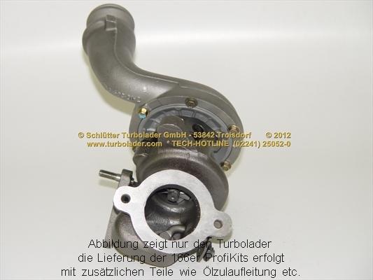 Schlütter Turbolader PRO-09070 - Kompresors, Turbopūte ps1.lv