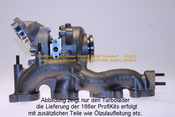 Schlütter Turbolader 166-09340 - Kompresors, Turbopūte ps1.lv