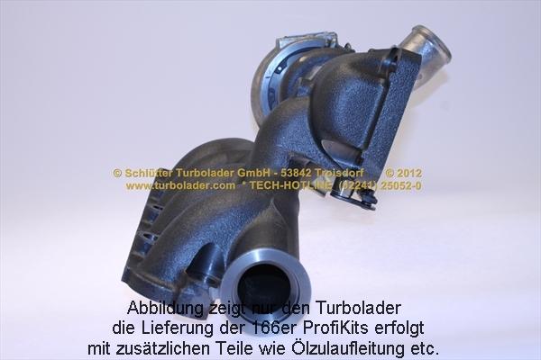 Schlütter Turbolader 166-09375EOL - Kompresors, Turbopūte ps1.lv