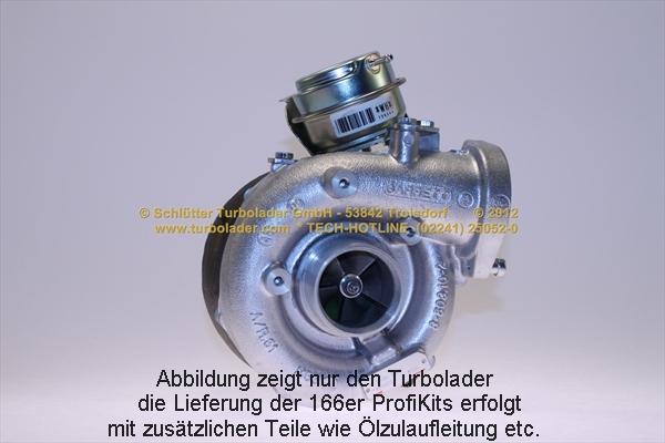 Schlütter Turbolader 166-09290 - Kompresors, Turbopūte ps1.lv