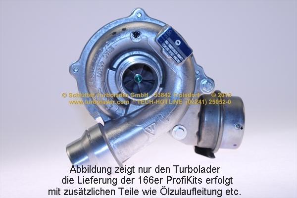 Schlütter Turbolader 166-09265 - Kompresors, Turbopūte ps1.lv