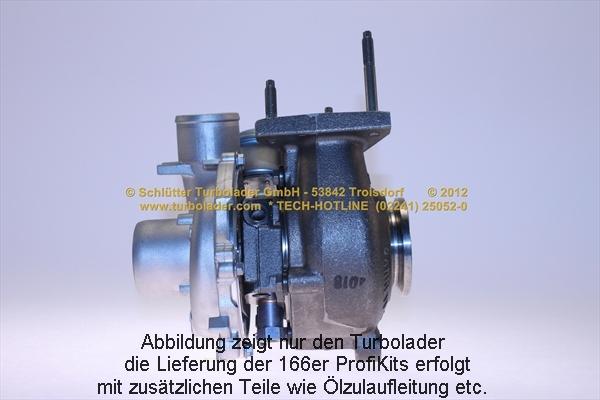 Schlütter Turbolader 166-09230 - Kompresors, Turbopūte ps1.lv