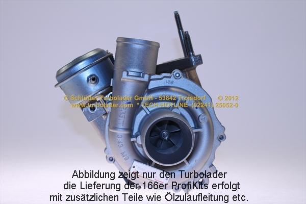 Schlütter Turbolader 166-09230 - Kompresors, Turbopūte ps1.lv