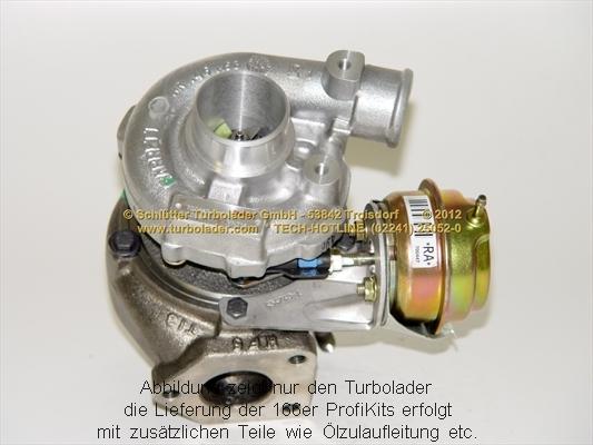 Schlütter Turbolader PRO-04025EOL - Kompresors, Turbopūte ps1.lv