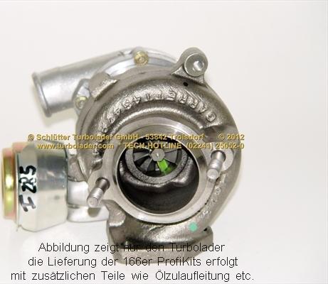 Schlütter Turbolader 166-04021 - Kompresors, Turbopūte ps1.lv