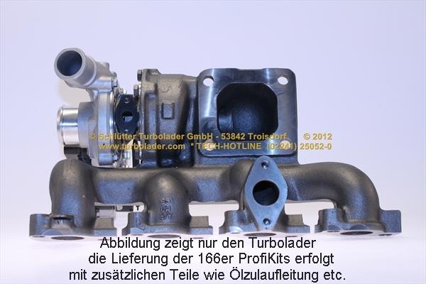 Schlütter Turbolader 166-05065EOL - Kompresors, Turbopūte ps1.lv