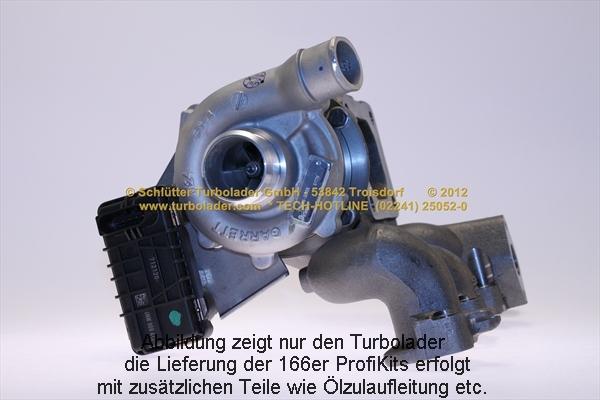 Schlütter Turbolader 166-05065EOL - Kompresors, Turbopūte ps1.lv