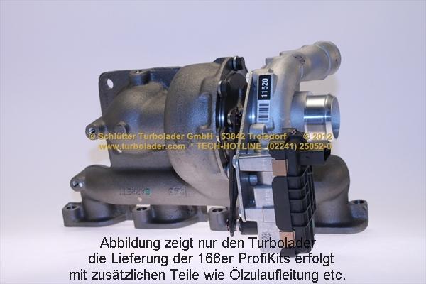 Schlütter Turbolader PRO-05075EOL - Kompresors, Turbopūte ps1.lv