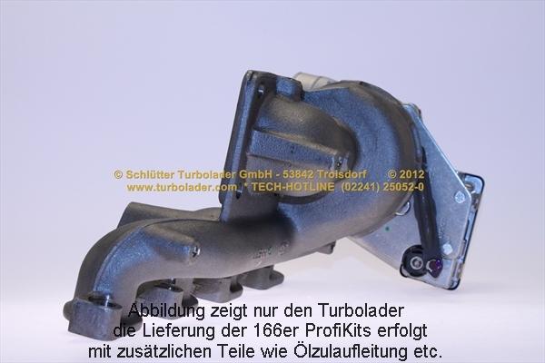 Schlütter Turbolader 166-05065EOL - Kompresors, Turbopūte ps1.lv