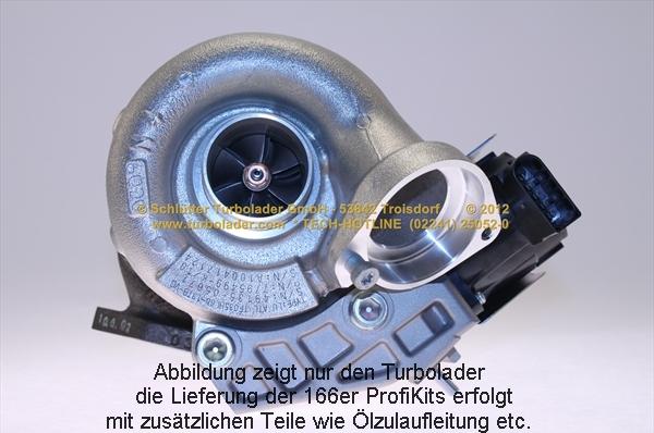 Schlütter Turbolader 166-05181EOL D - Kompresors, Turbopūte ps1.lv