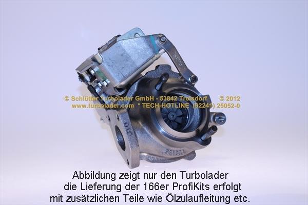 Schlütter Turbolader PRO-05205EOL - Kompresors, Turbopūte ps1.lv